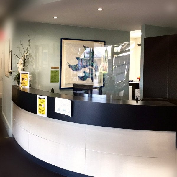 Hospital Acrylic Screen - Signarama Sydney CBD South