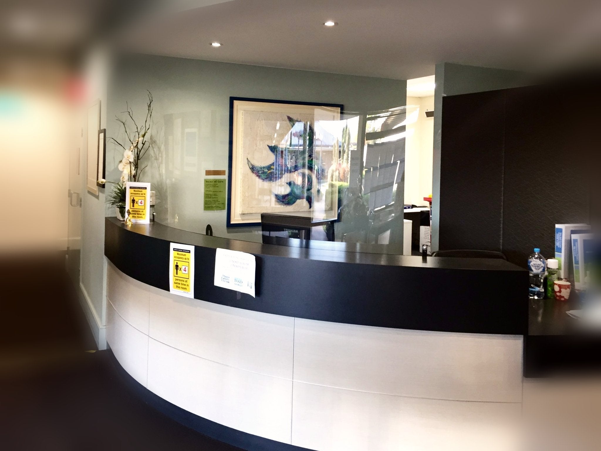 Hospital Acrylic Screen - Signarama Sydney CBD South