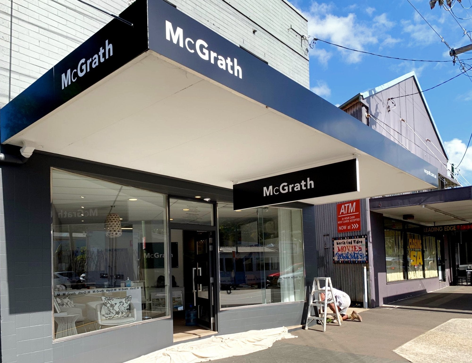 Mcgrath Shop front Signage - Signarama Sydney CBD South