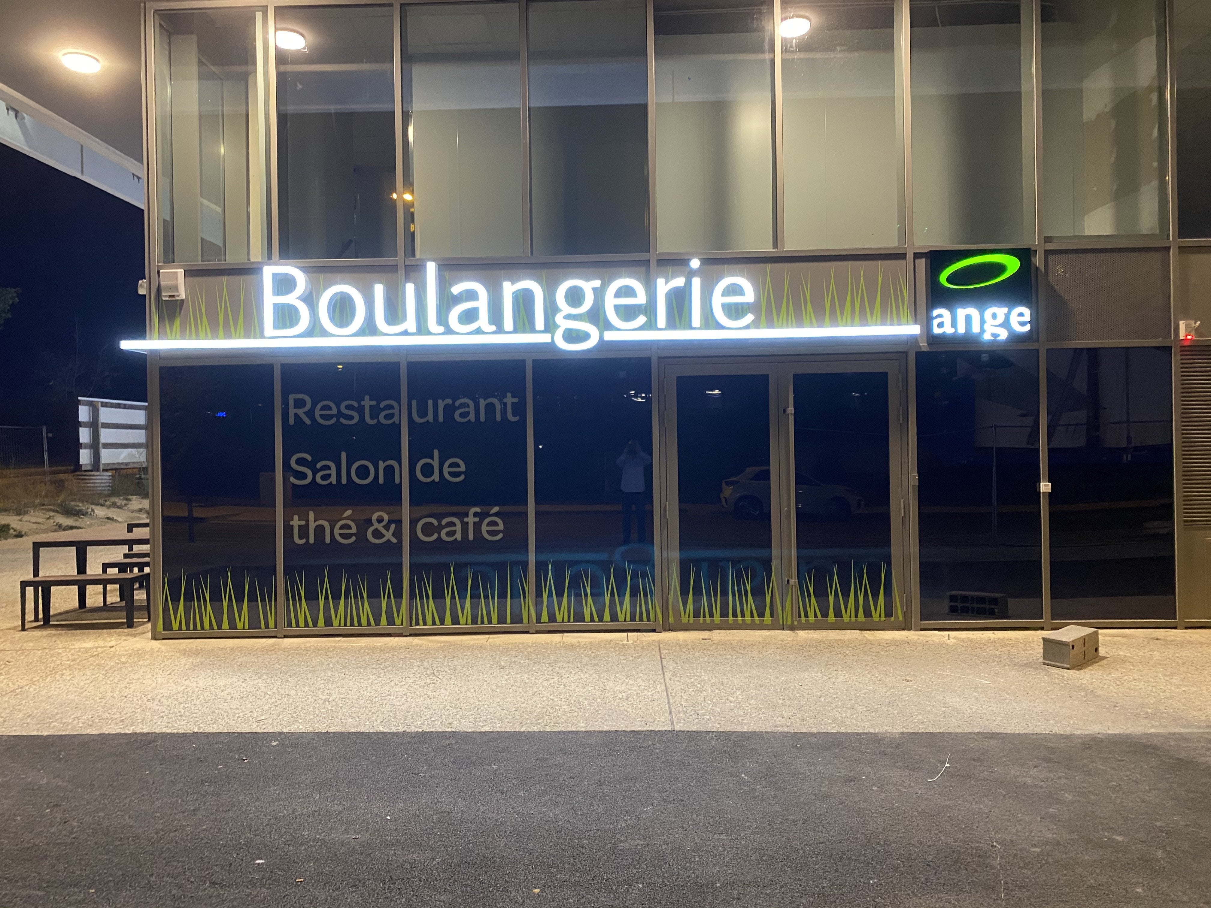 Enseigne Lumineuse Boulangerie Ange