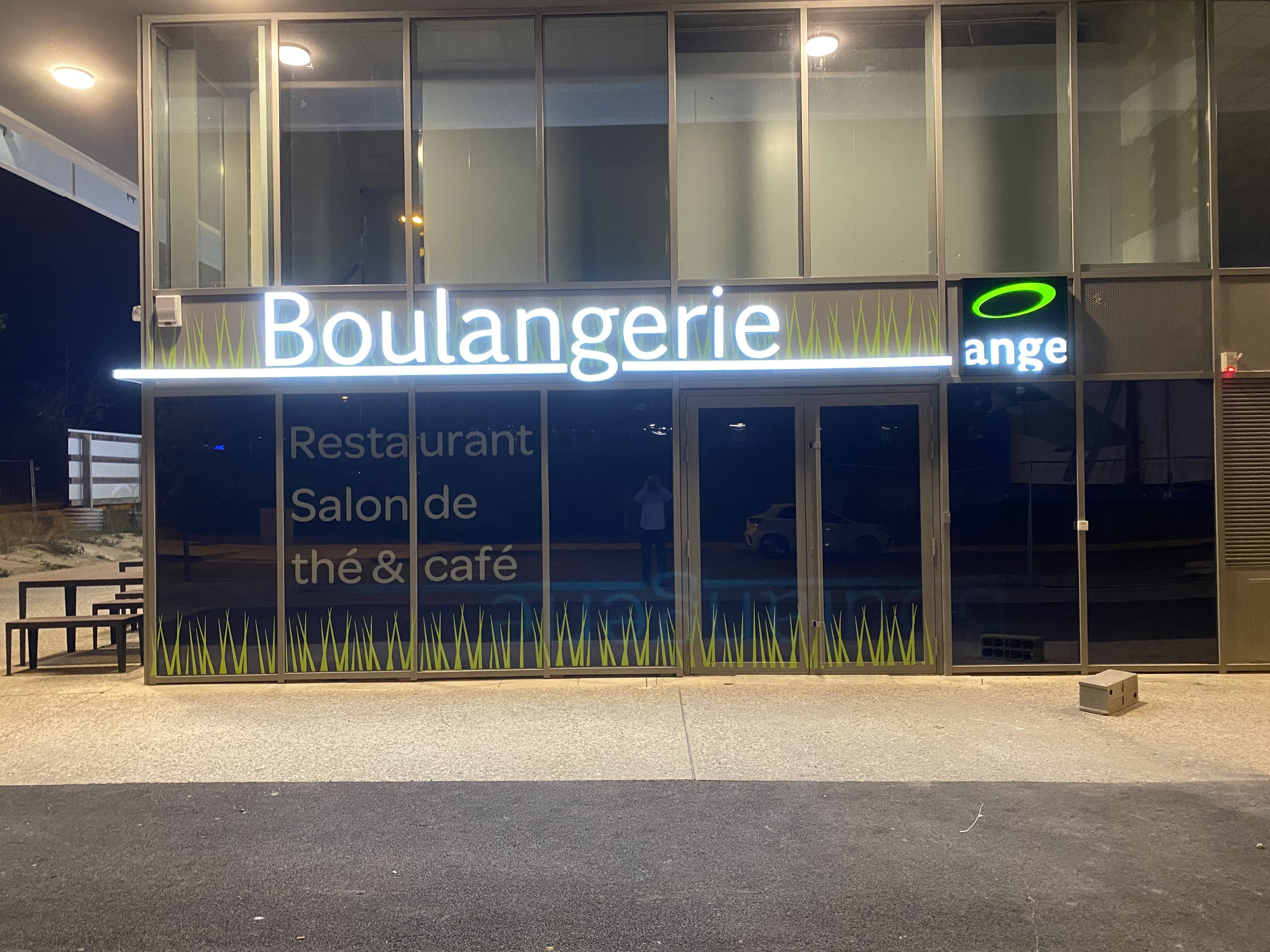 Enseigne Lumineuse Boulangerie Ange