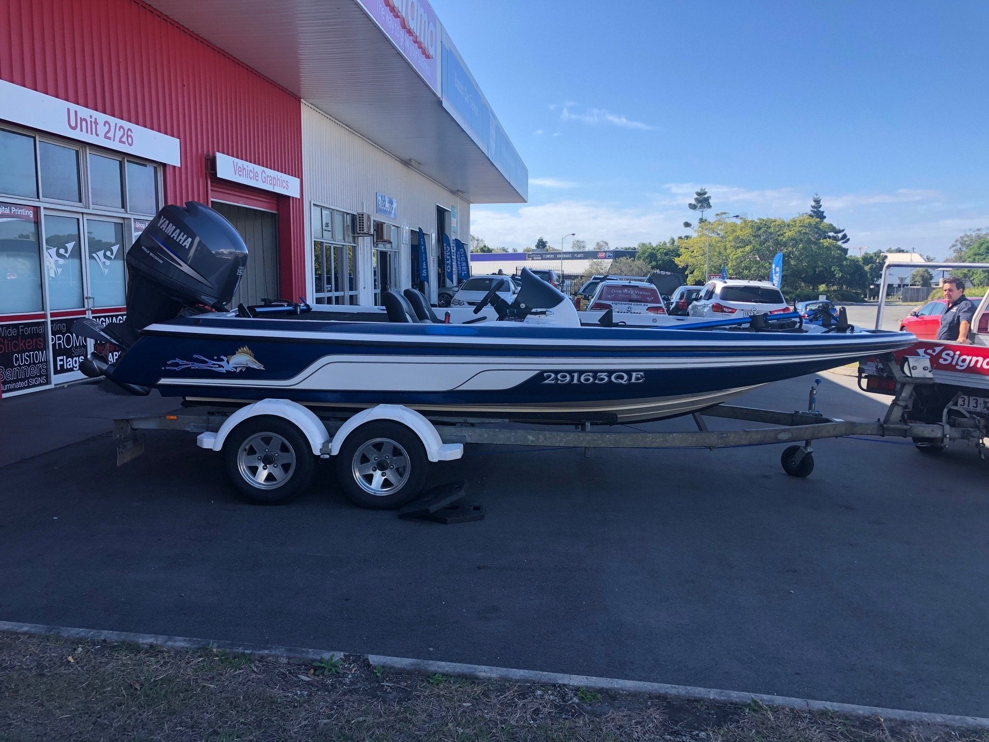 New Boat Wrap for Sunshine Coast Marine Electrical Doctor