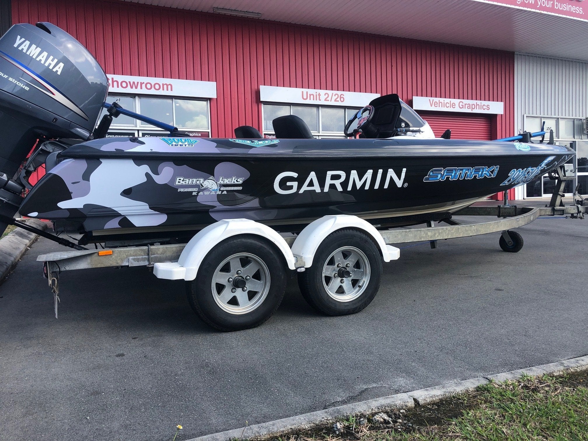 New Boat Wrap for Sunshine Coast Marine Electrical Doctor