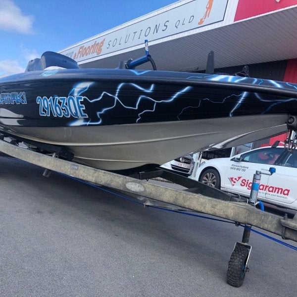 New Boat Wrap for Sunshine Coast Marine Electrical Doctor
