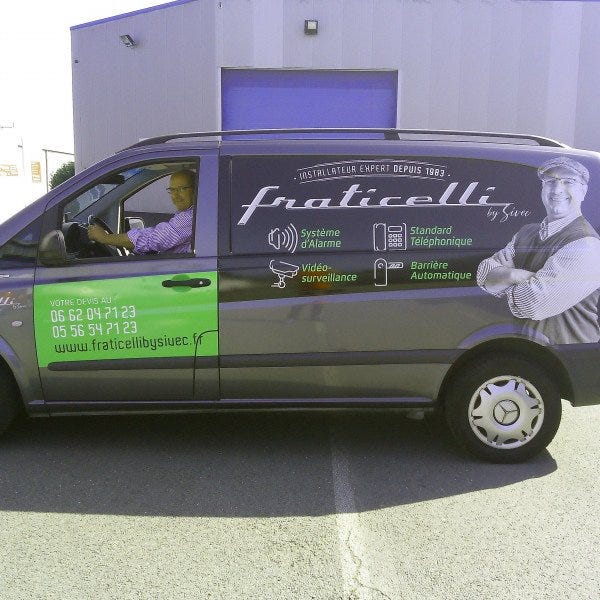 Covering, Mercedes, Vito, artisan, marquage auto