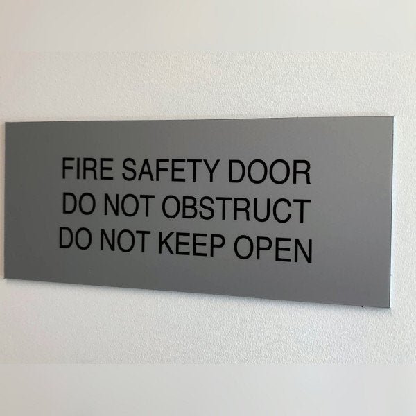 Chego Statutory Signage - Signarama Sydney CBD South