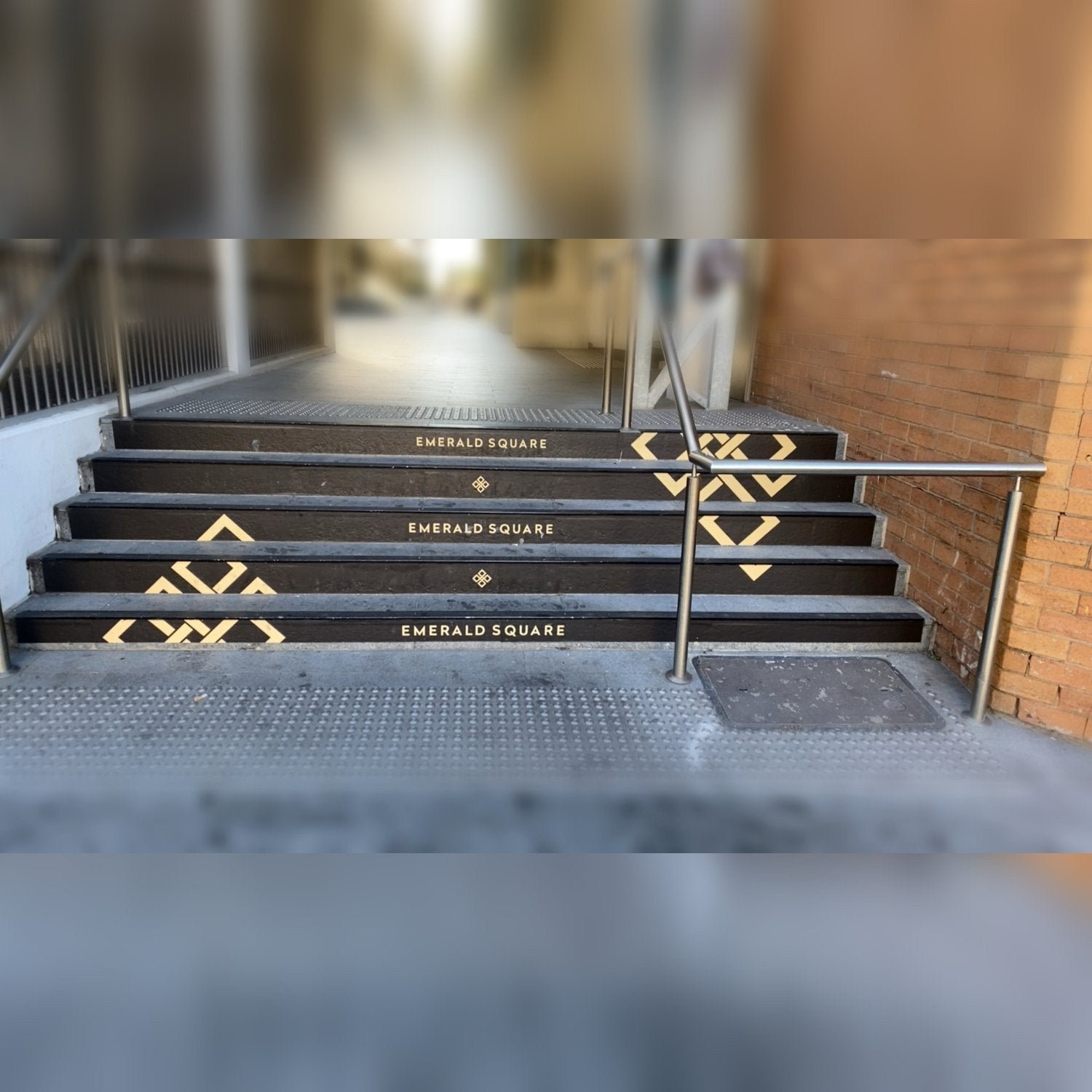 Emerald Square Stair Signage - Signarama Sydney CBD South