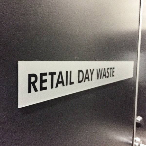 Acrylic with Vinyl lettering - Signarama Sydney CBD South