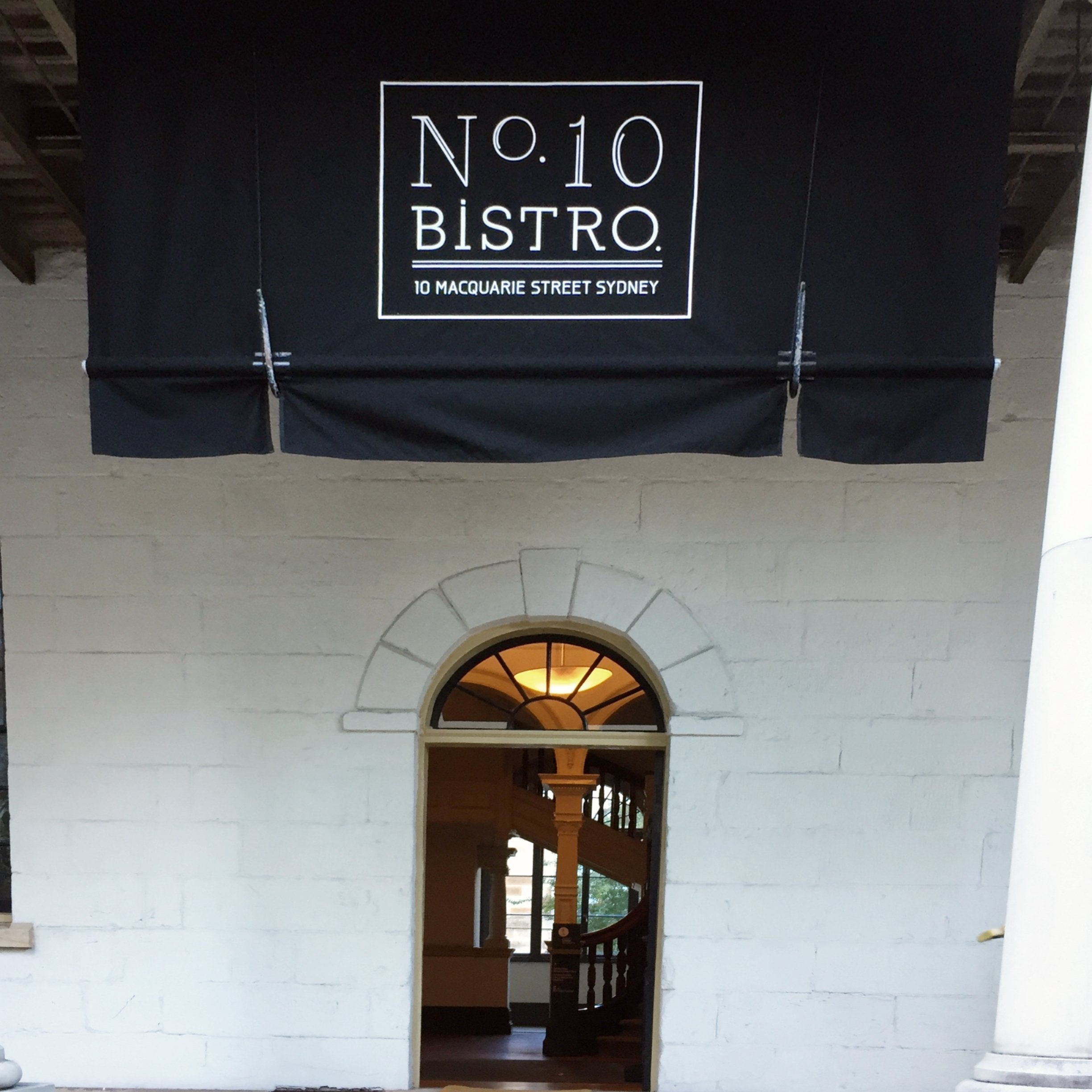 Cafe signage awning shelter - Signarama Sydney CBD South