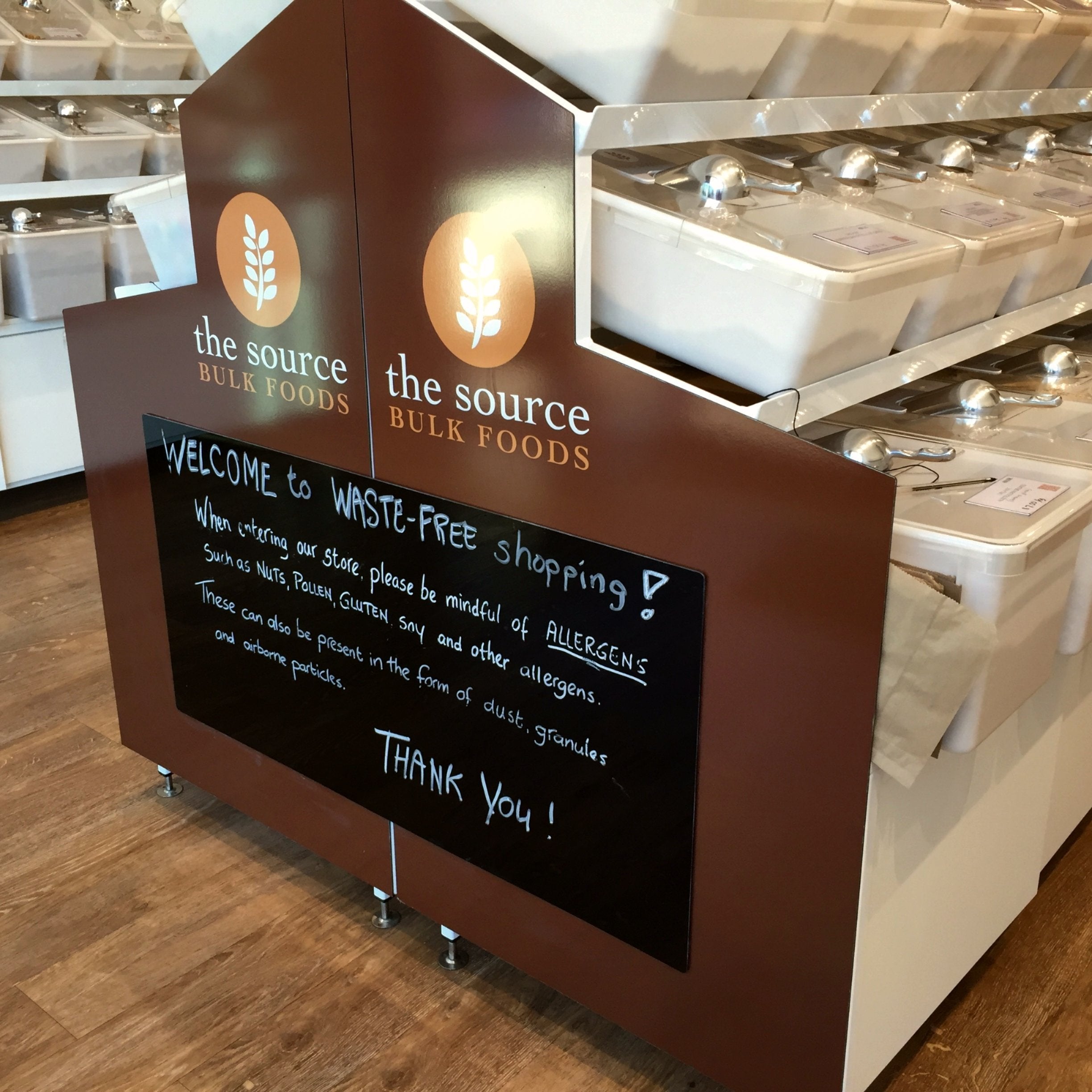 The Source Bulk Foods digital print wrap - Signarama Sydney CBD South