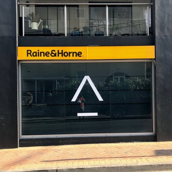 The Agency Clear Digital Print Backed with White - Signarama Sydney CBD South