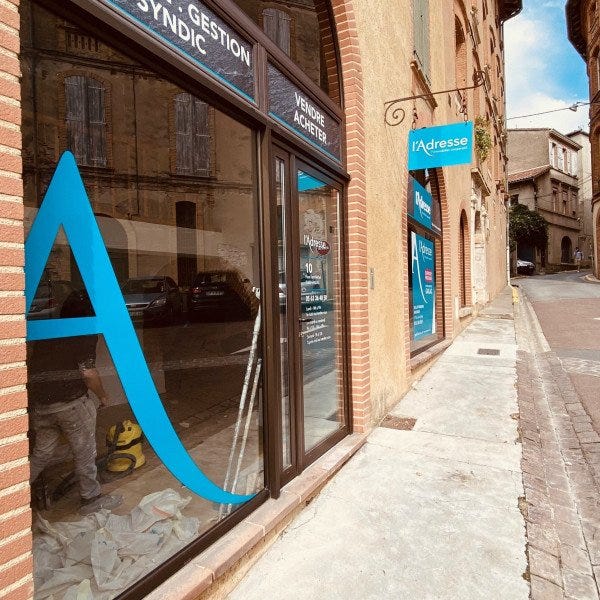 Vitrine de l'Adresse