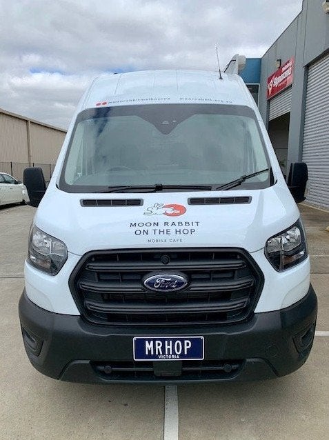 Van Wrap - Moon Rabbit on the hop - Preston