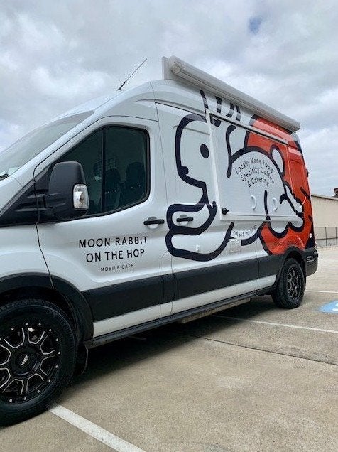 Van Wrap - Moon Rabbit on the hop - Preston