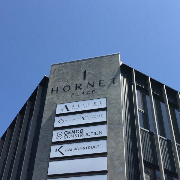 1 Hornet Place 3D letters - Signarama Burleigh Heads Gold Coast