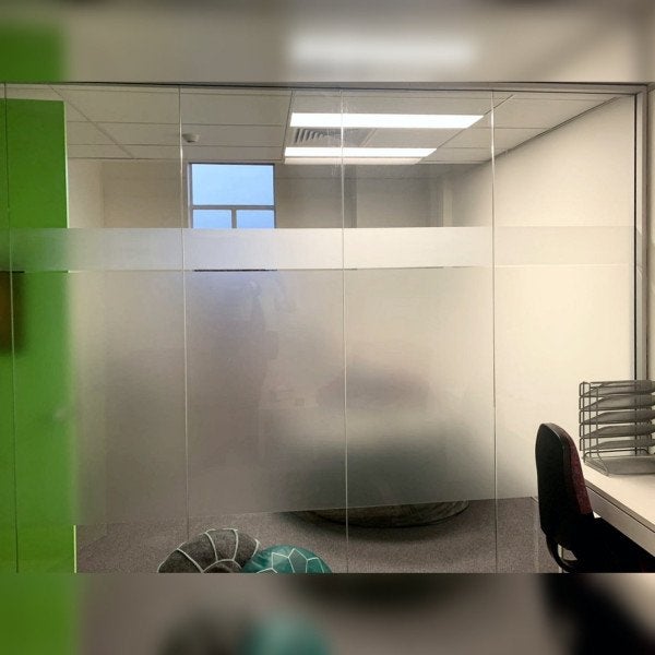 Imanadari Counselling frost onto glass - Signarama Sydney CBD South
