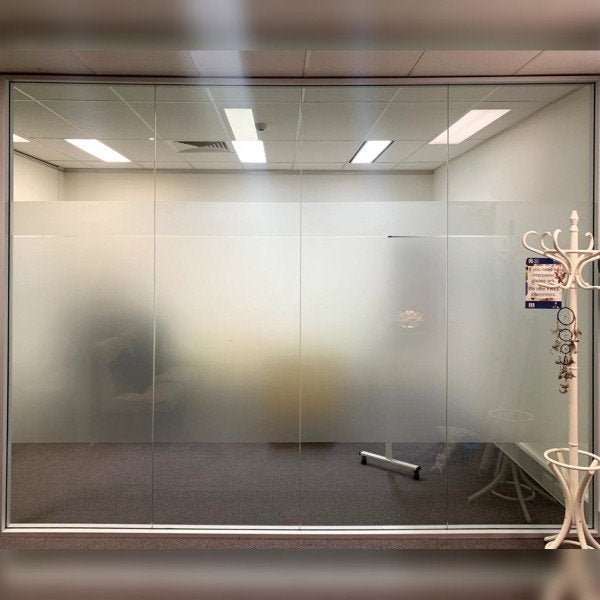 Imanadari Counselling frost onto glass 1 - Signarama Sydney CBD South