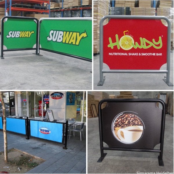 Cafe and Event Barriers