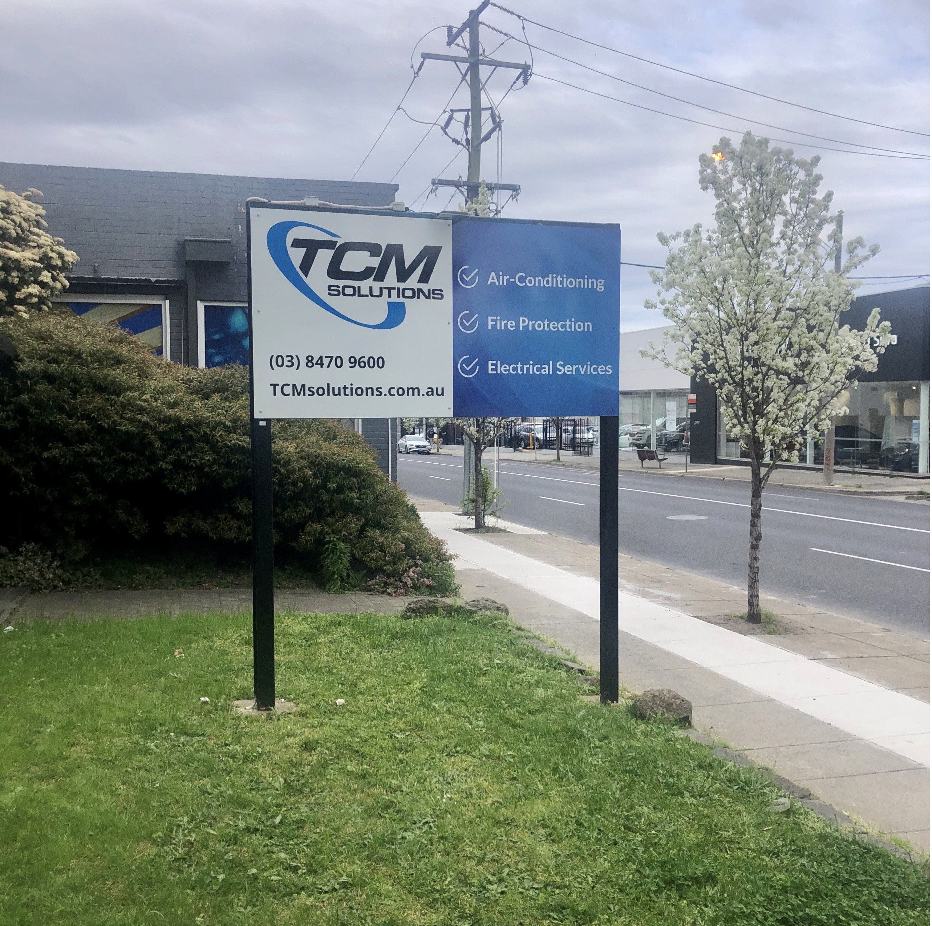 Exterior Signage - TCM Solutions - Preston