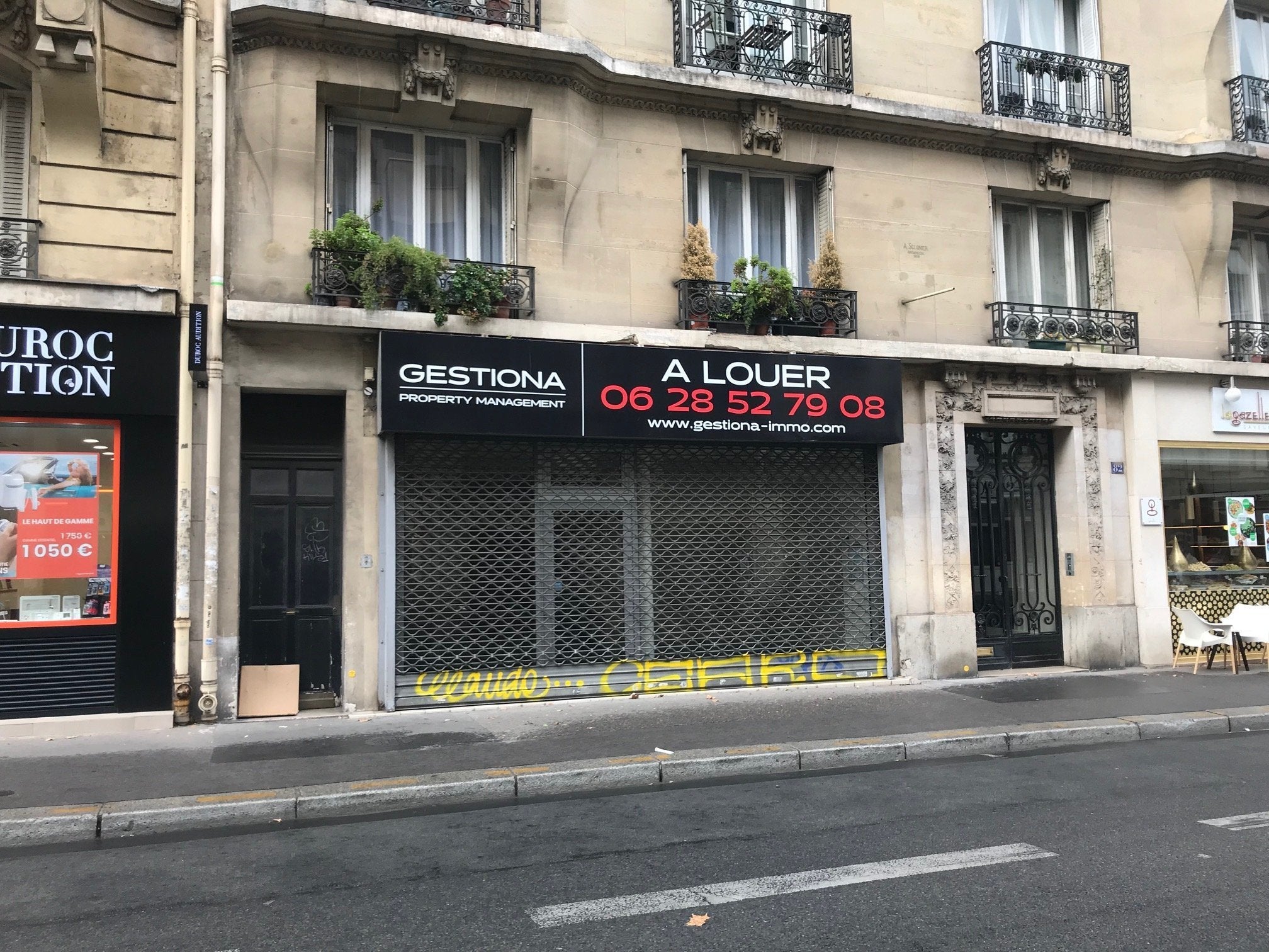 Marquage enseigne pour vente