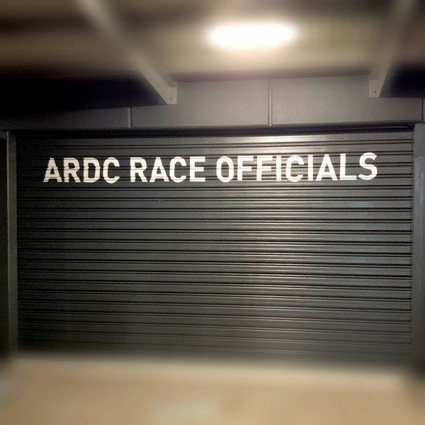 ARDC Eastern Creek Raceway - Vinyl Lettering - Signarama Sydney CBD South