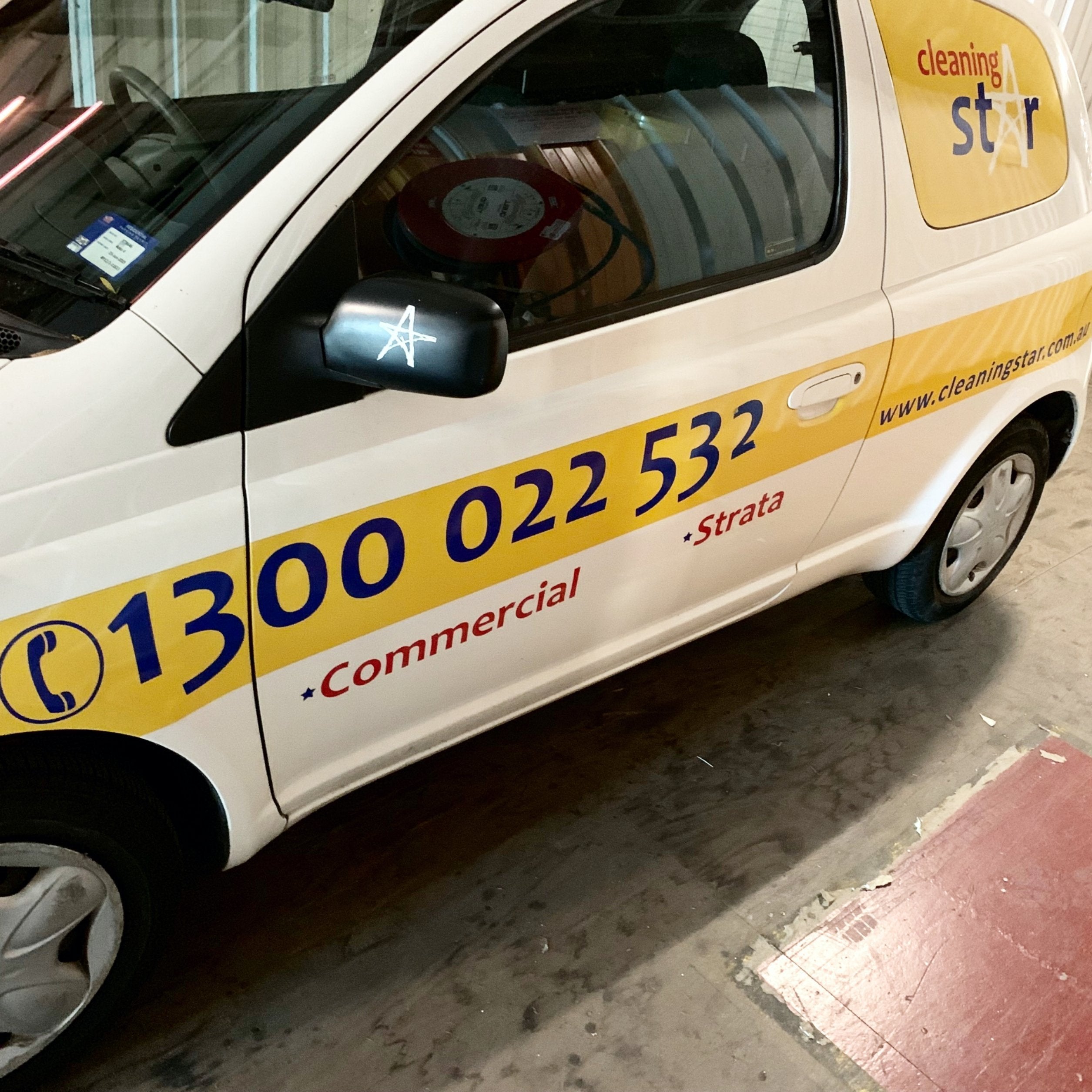 Cleaning Star - Vehicle Vinyl decals - Signarama Sydney CBD South
