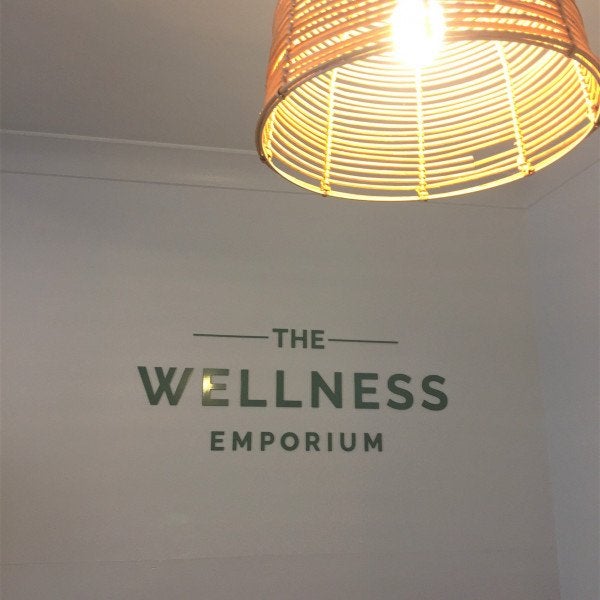 The Wellness Emporium 3D letters Reception sign - Signarama Burleigh Heads Gold Coast