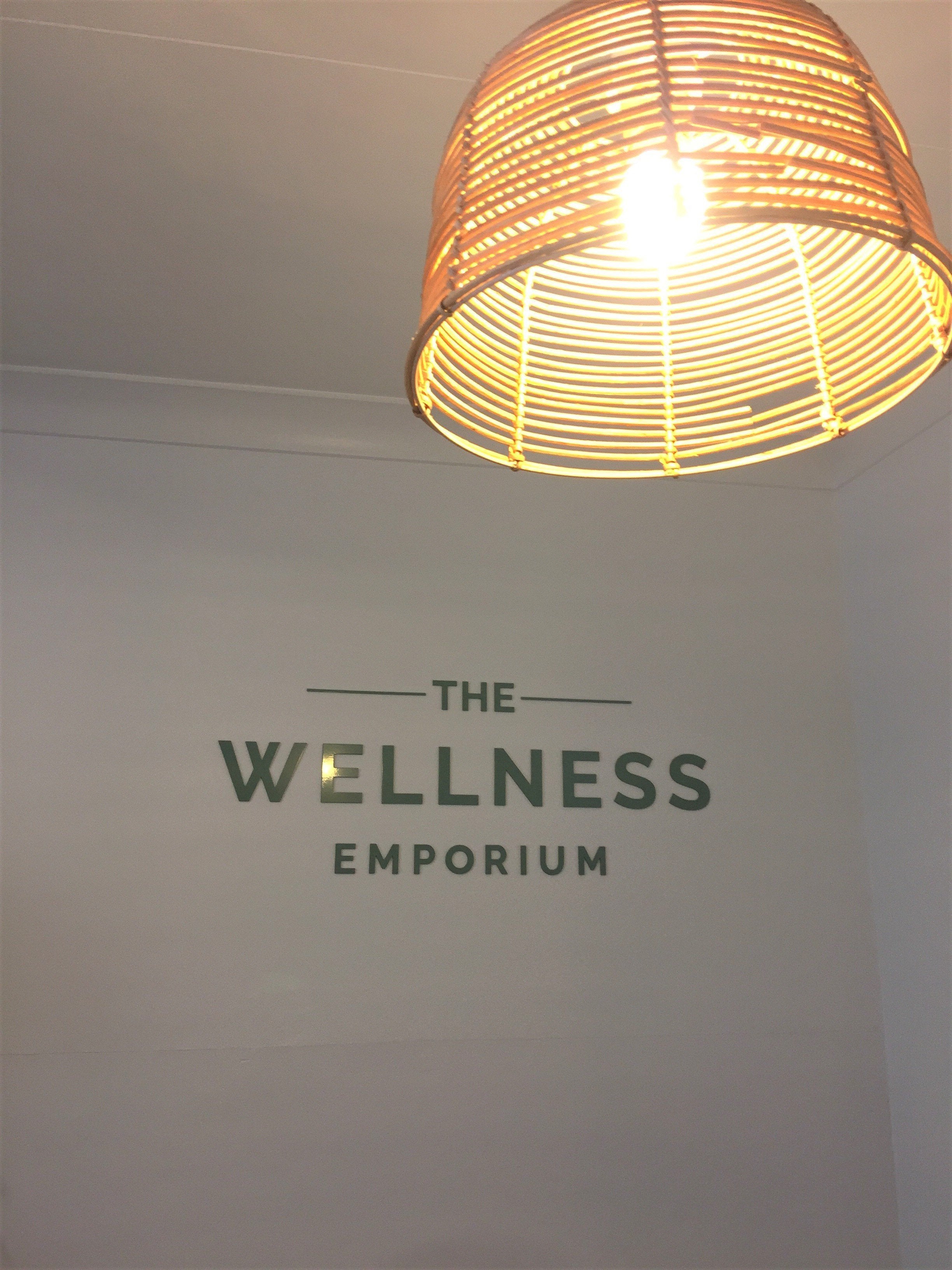 The Wellness Emporium 3D letters Reception sign - Signarama Burleigh Heads Gold Coast