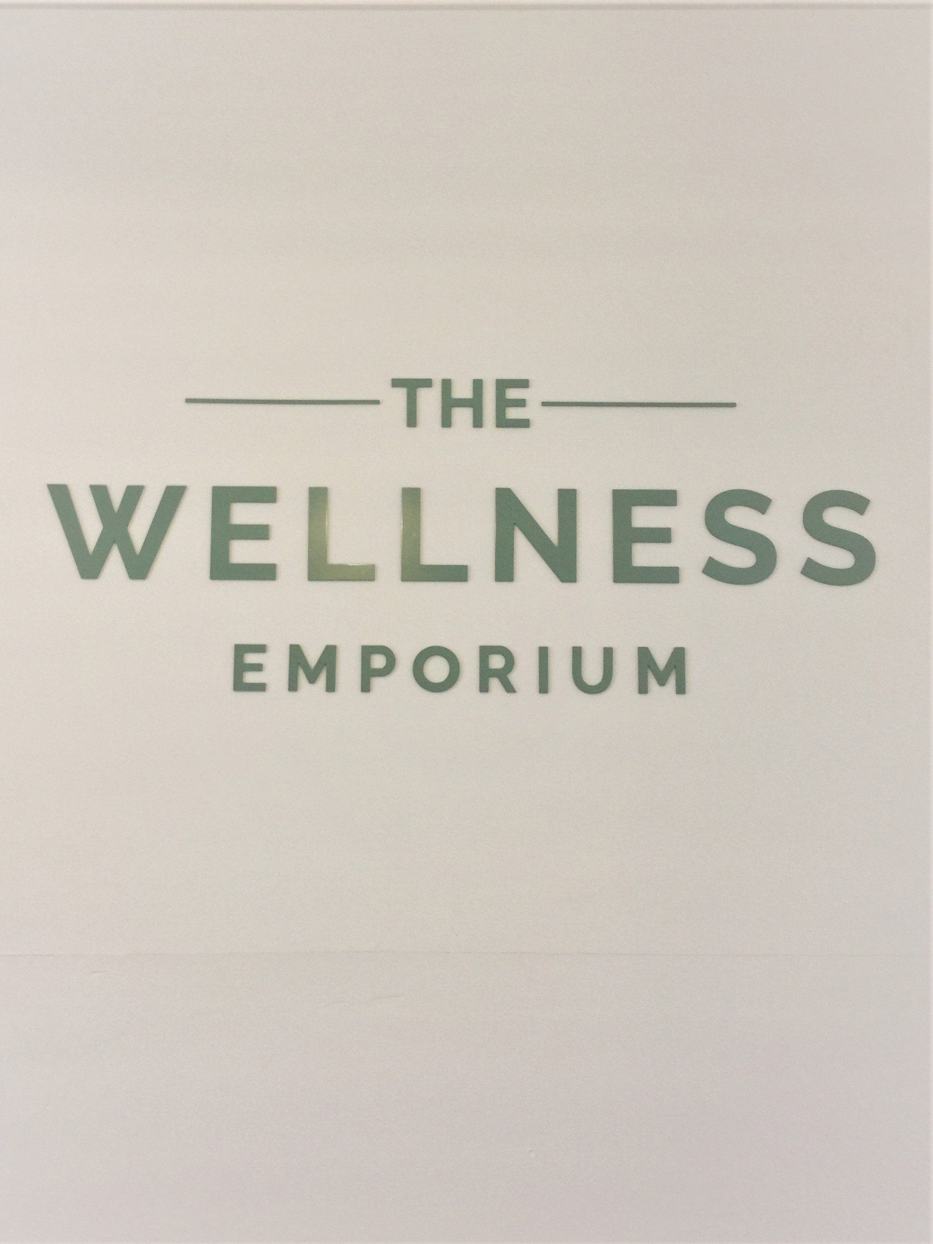 The Wellness Emporium 3D letters Reception sign - Signarama Burleigh Heads Gold Coast