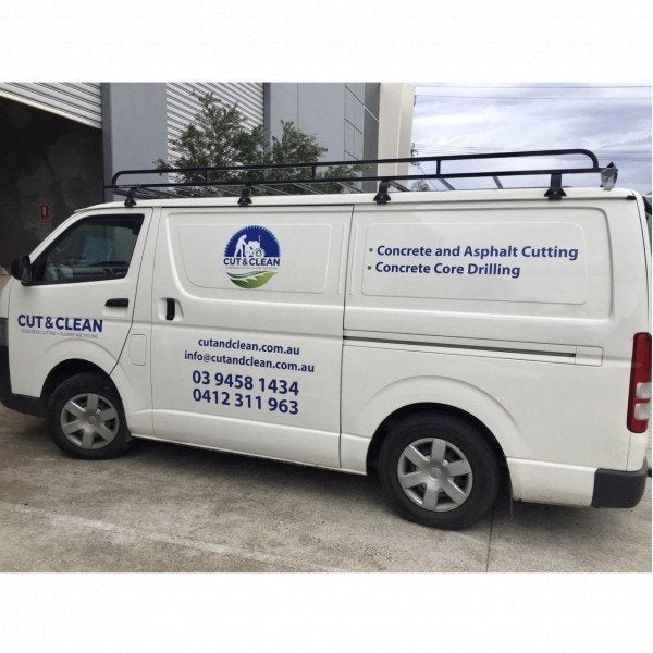 Van Lettering - Cut & Clean - Heidelberg West.