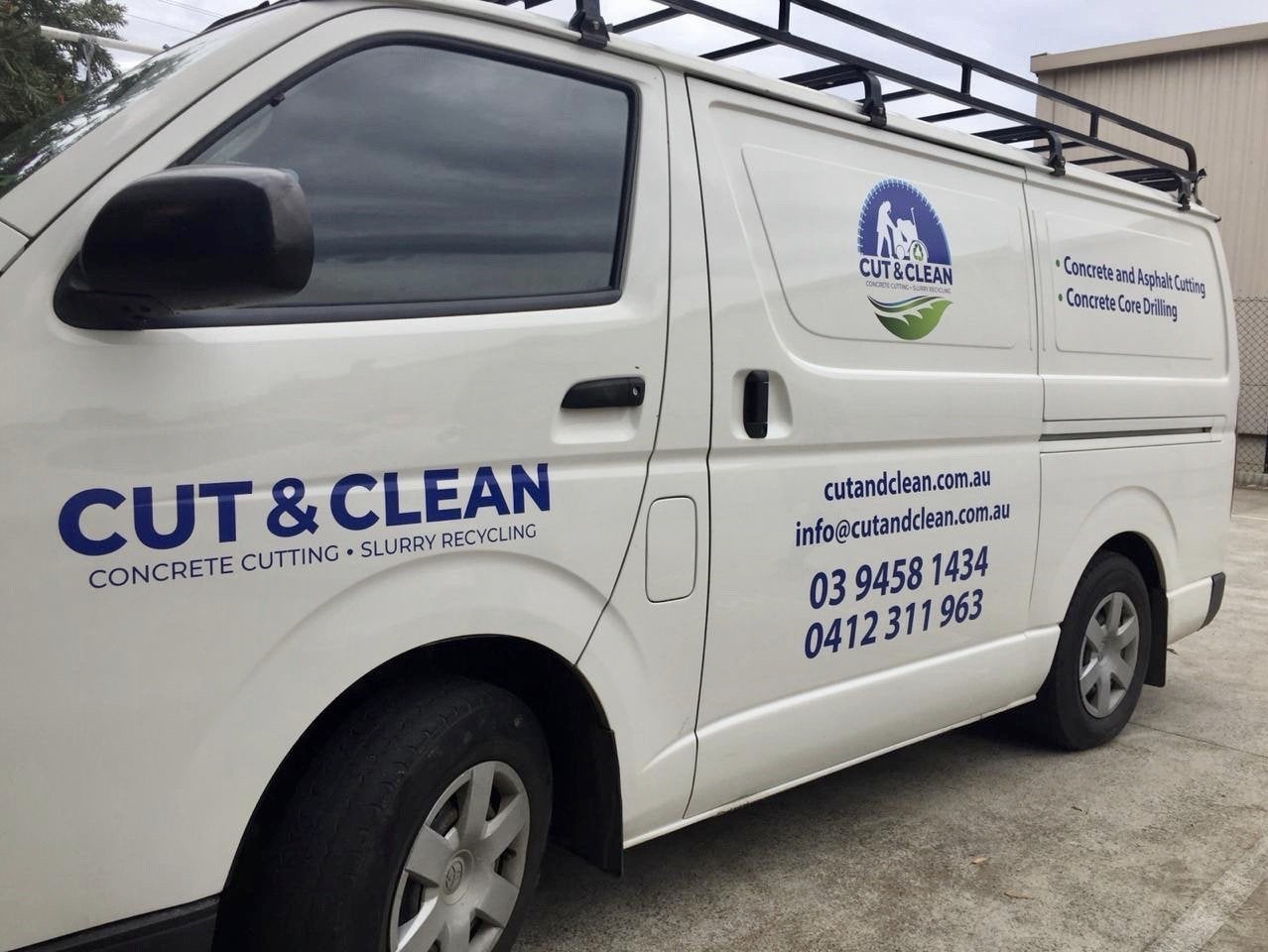 Van Lettering - Cut & Clean - Heidelberg West.
