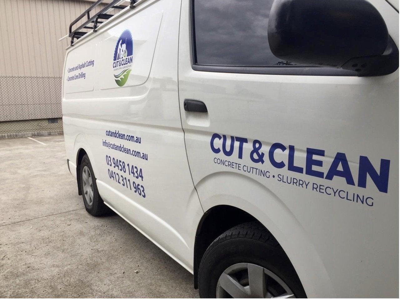 Van Lettering - Cut & Clean - Heidelberg West.