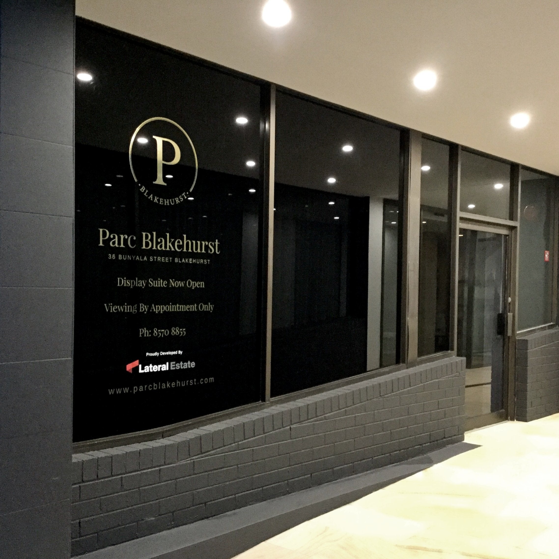 Lateral Estate Gold Vinyl 1 - Signarama Sydney CBD South