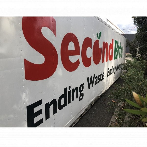 Container Signage - Second Bite