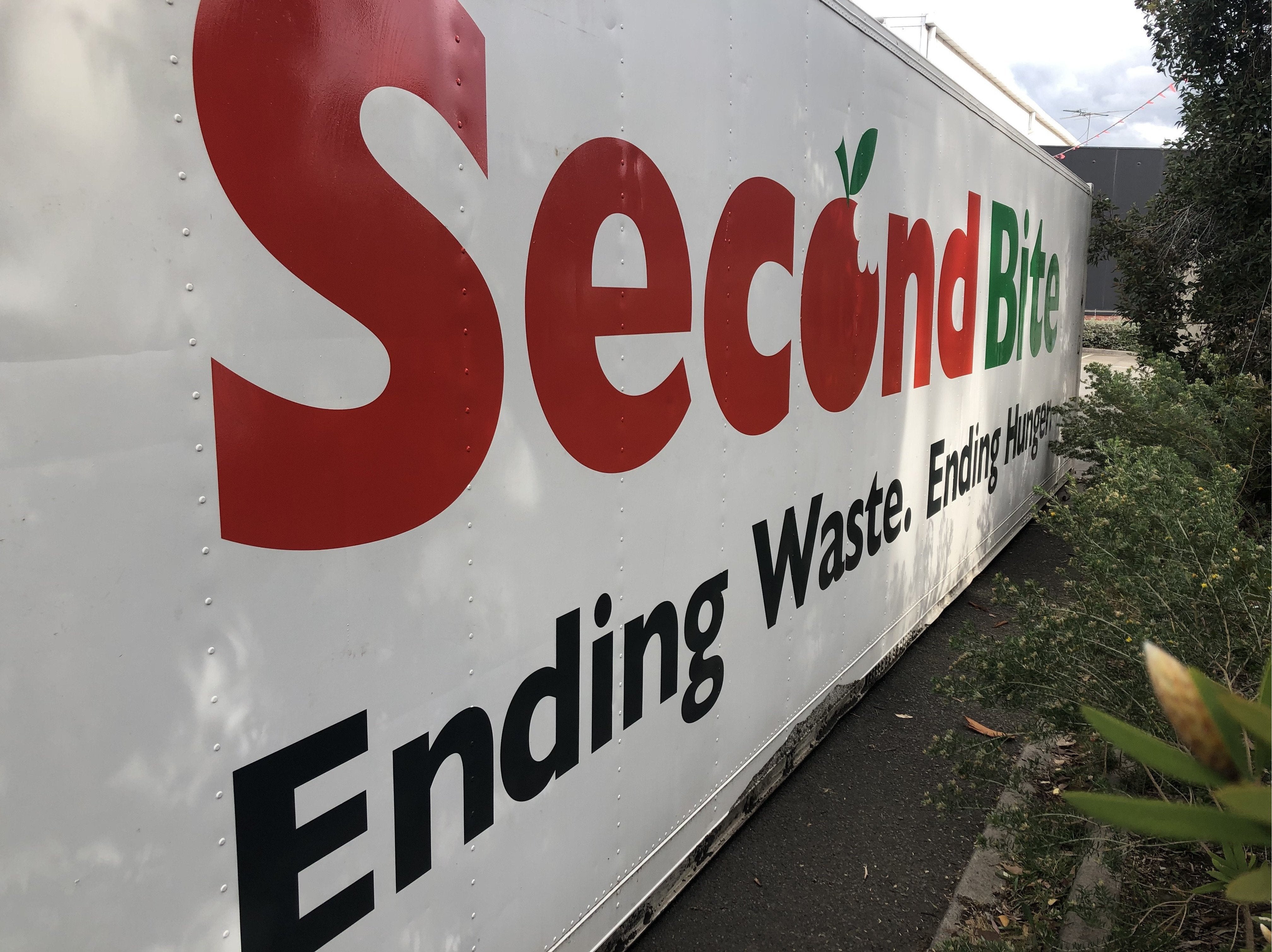 Container Signage - Second Bite