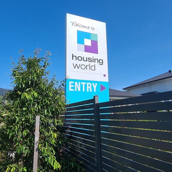 Housing World Wongawilly - Pylon Sign