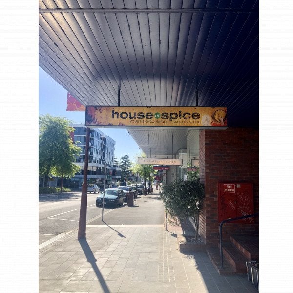Lightbox & Shopfront Signage - House of Spice Groceries - Heidelberg
