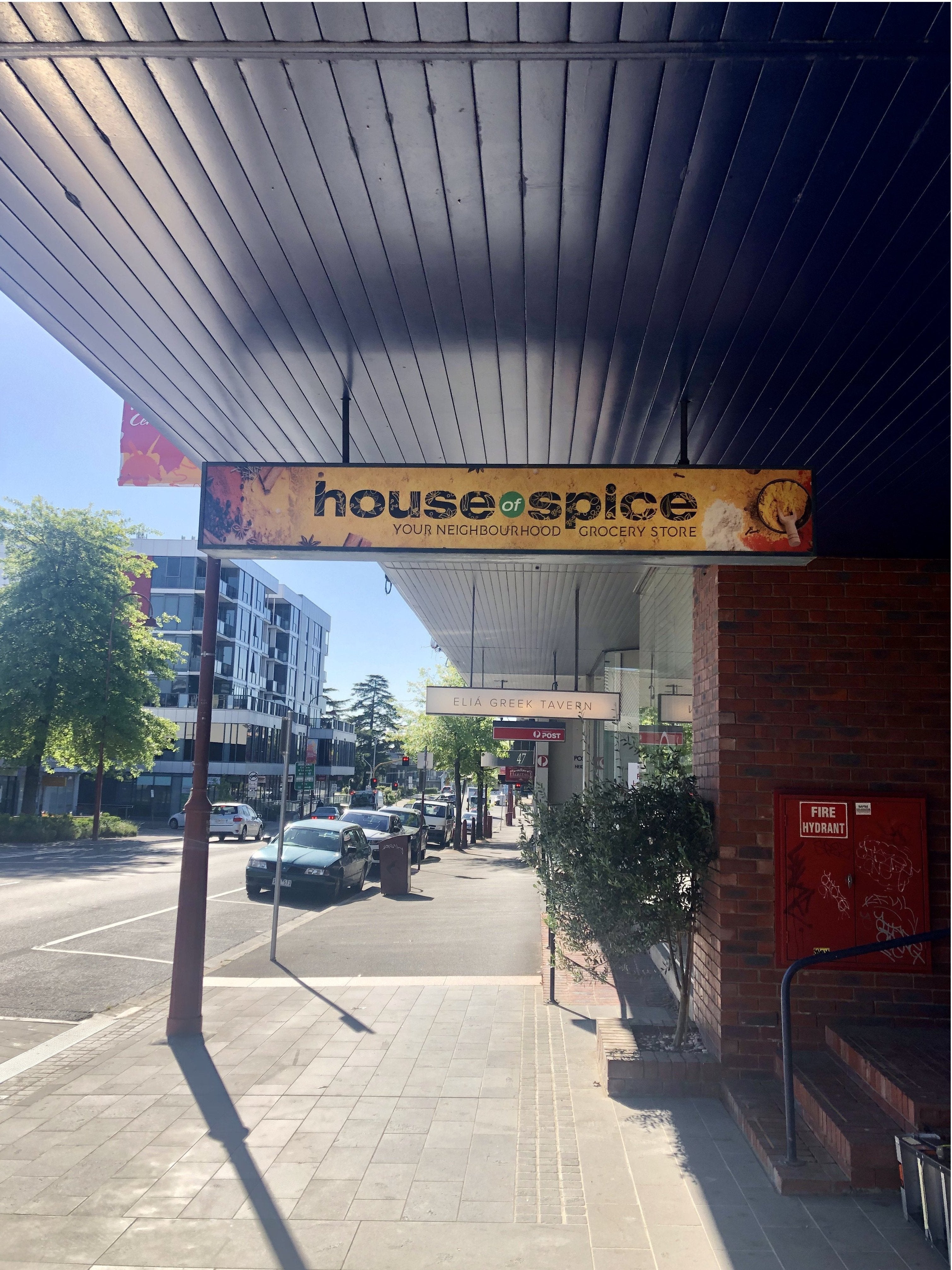 Lightbox & Shopfront Signage - House of Spice Groceries - Heidelberg