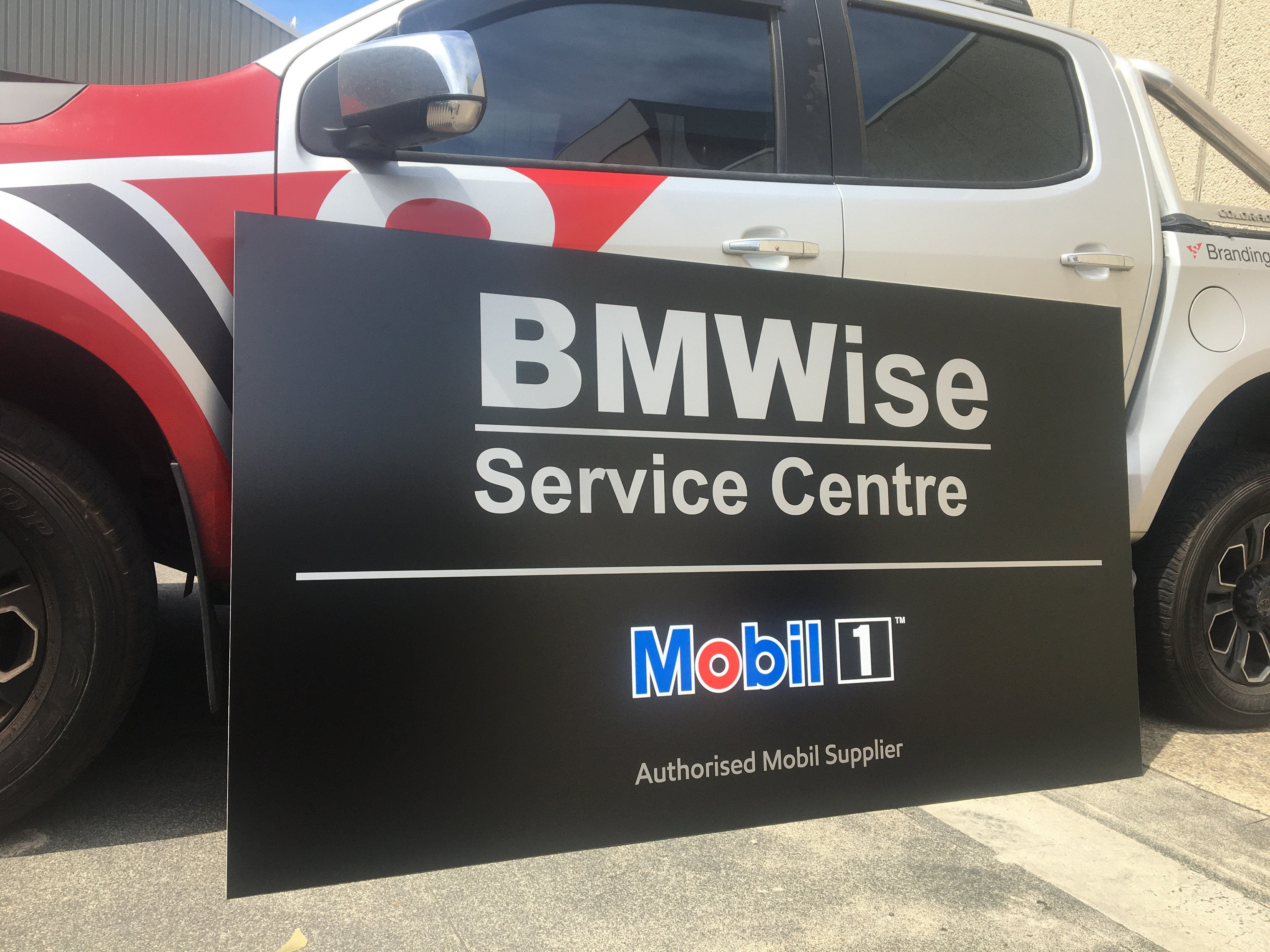 BMWise Sydney - Aluminium Panel - Signarama Artarmon
