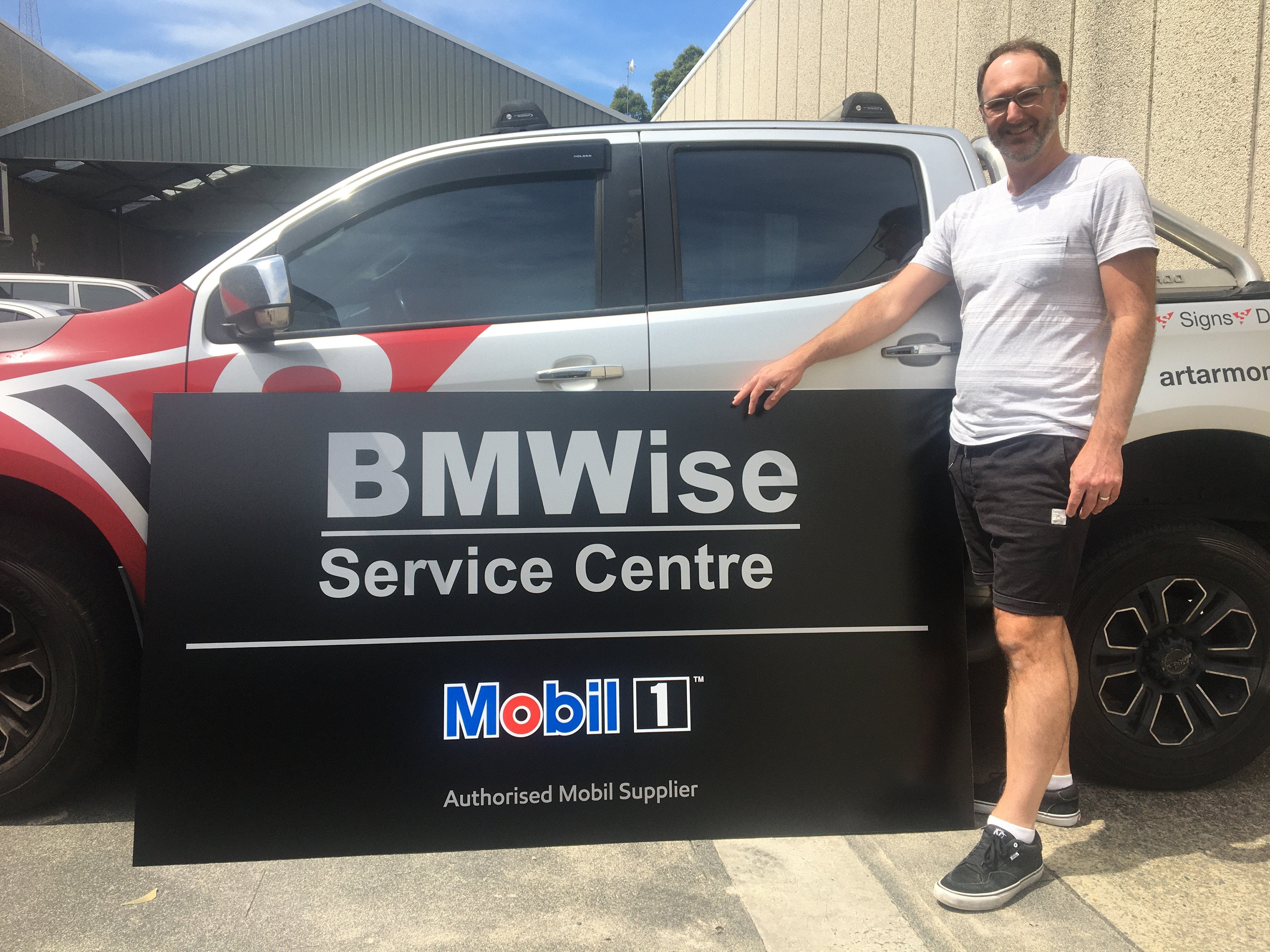 BMWise Sydney - Aluminium Panel - Signarama Artarmon