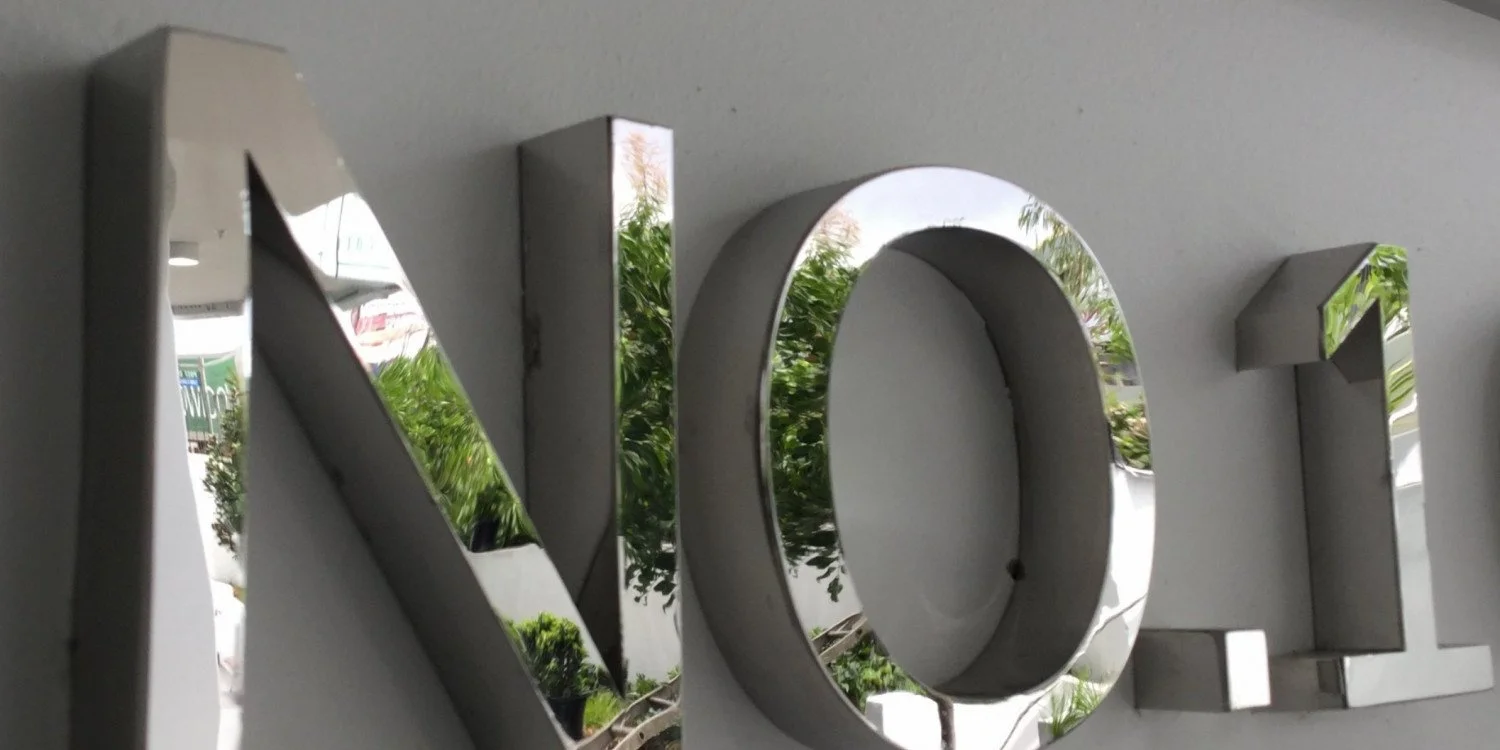 Laser Cut & Engraved Metal Signs