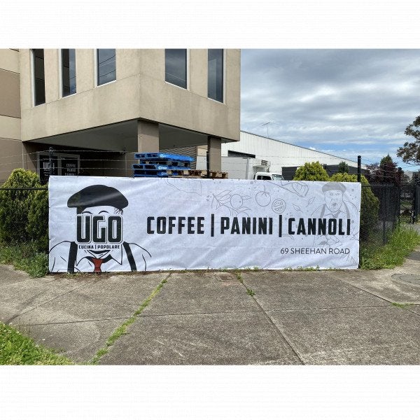Building Signage - UGO Cucina Popolare / Cannoleria - Heidelberg West