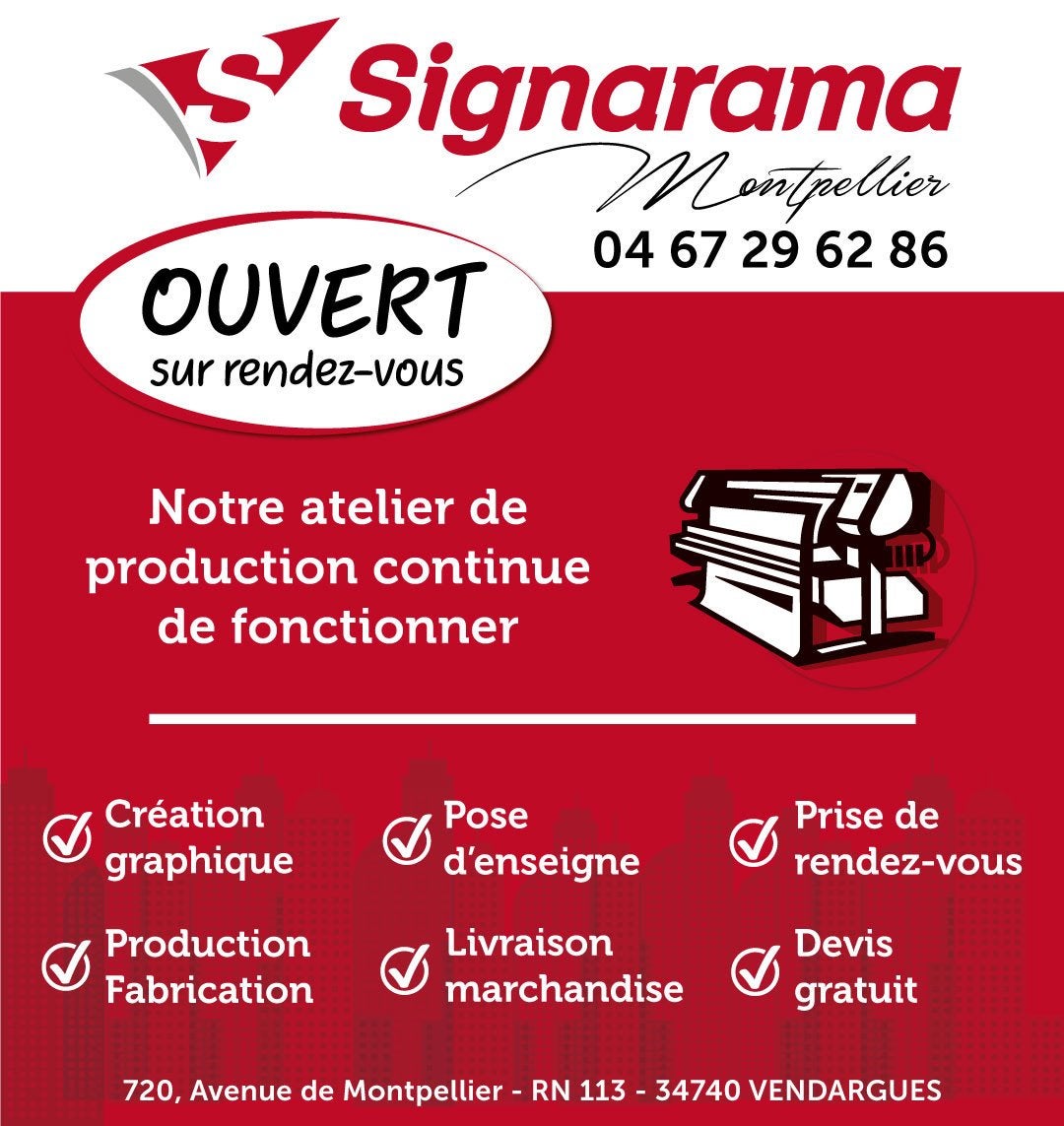 OUVERT PENDANT LE CONFINEMENT!
