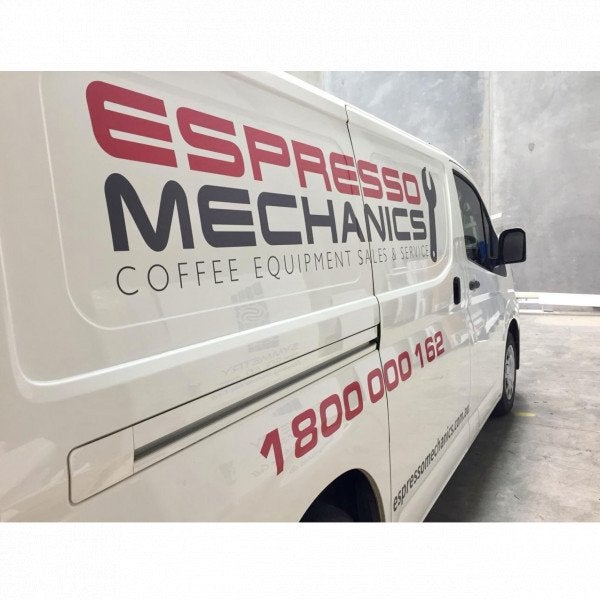 Van Signage - Espresso Mechanics