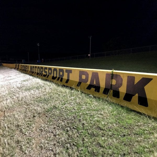 ARDC eastern creek raceway hand painted lettering - Signarama Sydney CBD South
