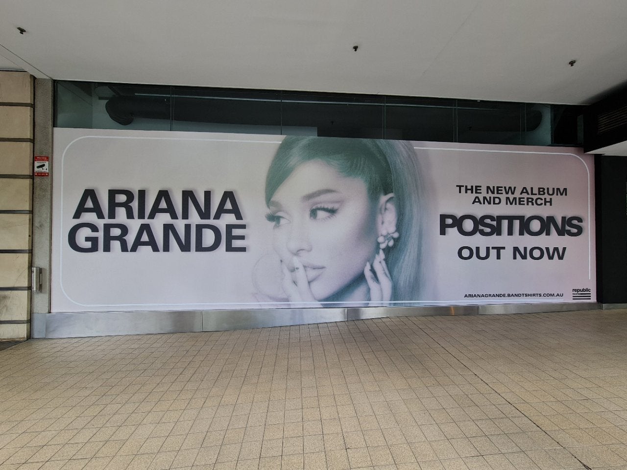 Ariana Grande - Window graphics - Bondi Signarama