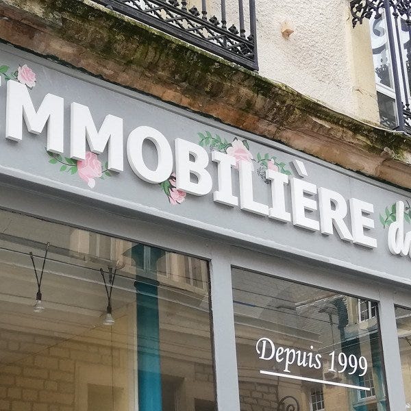 Lettres découpées