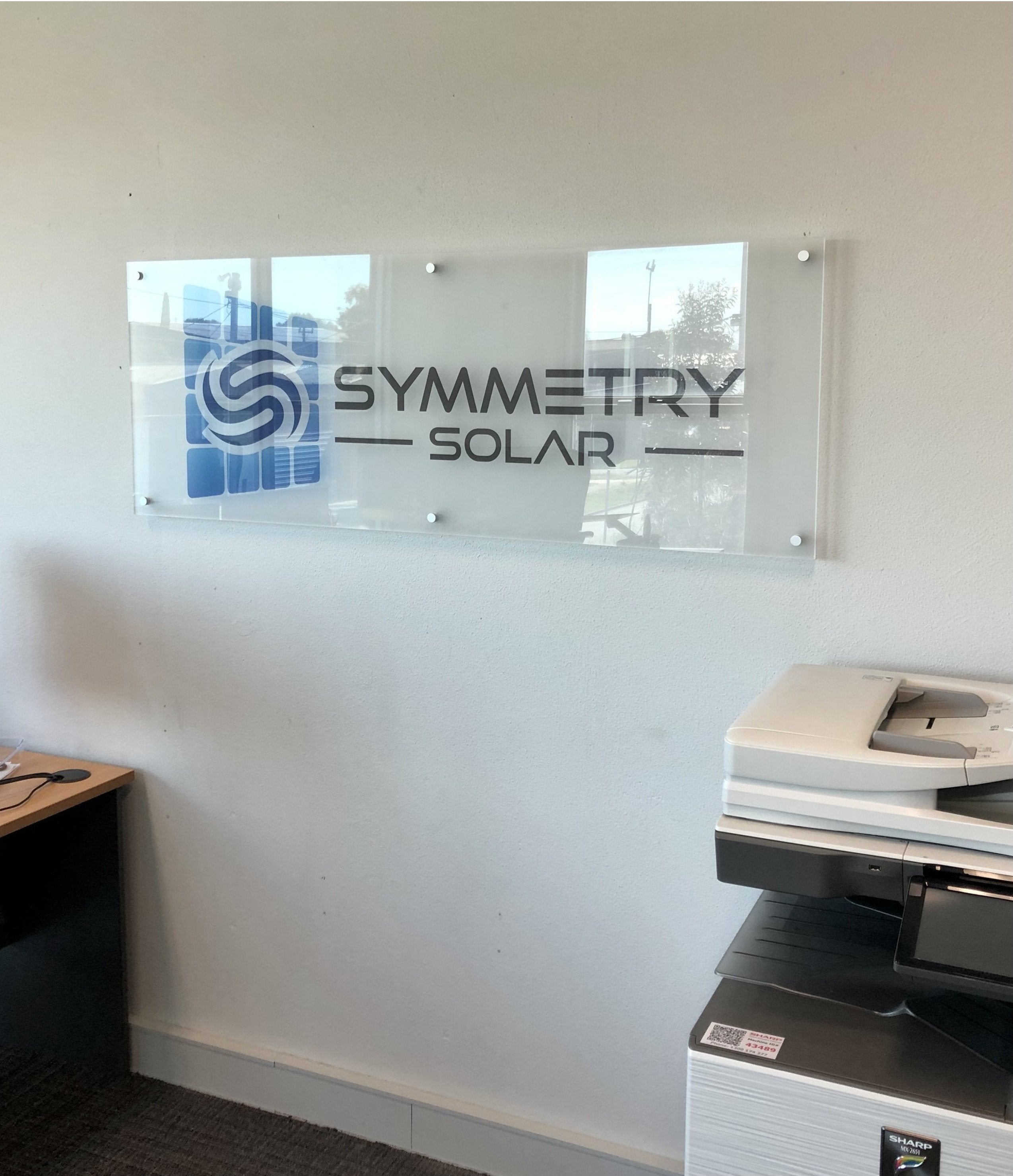 Company Signage - Symmetry Solar - Heidelberg