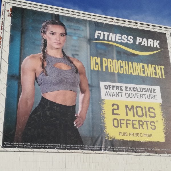 Bâche tendue grand format