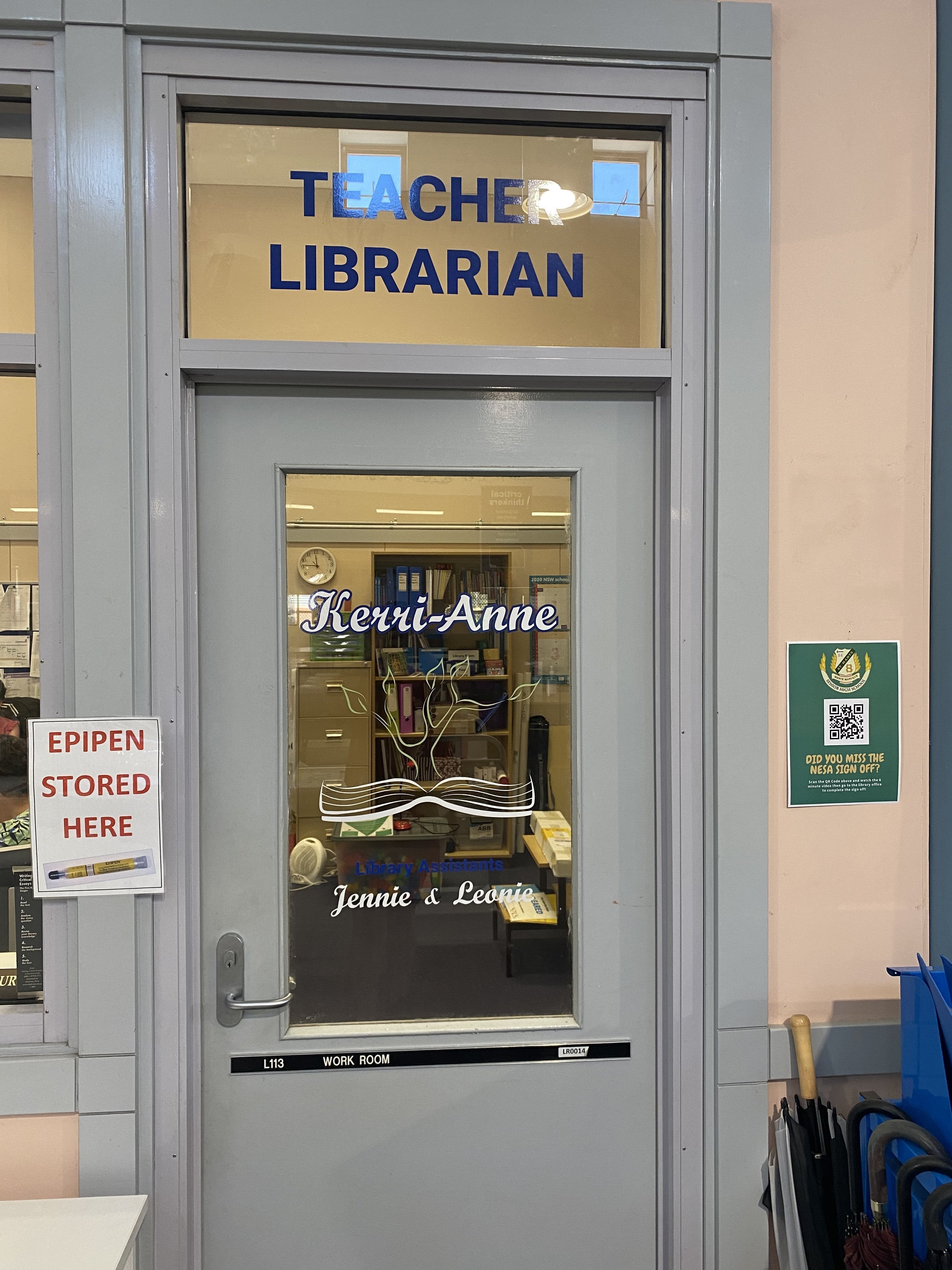 Library Window Decals Signarama- Penrith